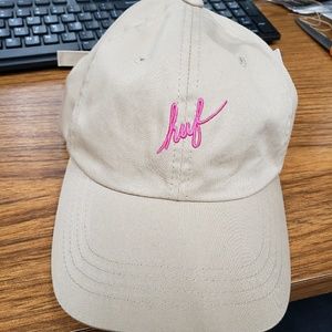 Huf Dad Hat Strapback Khaki Skate Skateboard